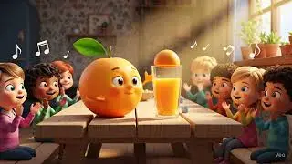 Fruit Friends Song  Fun Kids Song About Apples, Bananas, Grapes & Oranges 🍎🍌🍇🍊