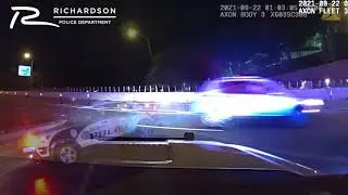 Richardson PD - DWI Crash Involving Patrol Vehicle