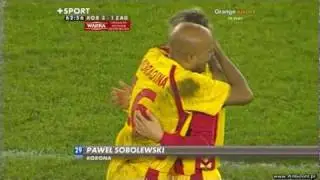 Korona Kielce vs Zaglebie Lubin 3-3 (Sobolewski 3-1)