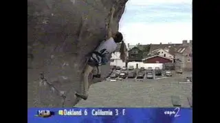 Katie Brown at ESPN2 XGames 1995 Women's Sport Climbing