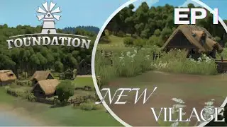 Foundation - SUCH a COZY game EP1 #foundation #cozygaming #citybuilder