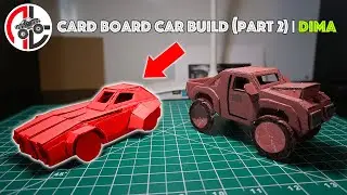 [Craft] DIY Cardboard Car Full Build (part 2) | Rocket League Car