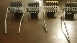 Сравнение хвостов китов Floyd Rose до Шаллера FRT-5 и др.