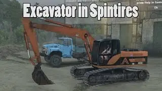 Spintires Mods - Excavator in Spintires - Does it Suck???