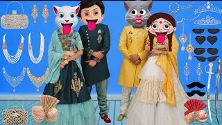 Vir The Robot Boy Or Billi Or Talking Billu or Chutki Saddi Funny Dulha Makeup Video @FZbillu2.0
