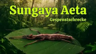 Terrarium einrichten für Sungaya Aeta (Gespenstschrecken Haltung)