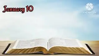 January 10 || ஒரு வருடத்தில் முழு வேதாகமம் 