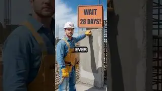 Why Concrete Needs 28 Days to Cure #concretecuring #constructionfacts #builditright #contractortips