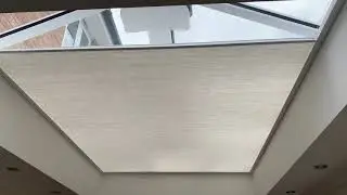 Roof lantern blind motorised call 01443228557 www.lanternroofblinds.co.uk