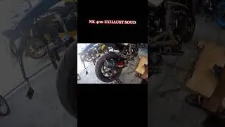 NK 400 BEST EXHAUST SOUND
