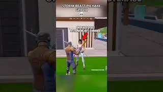 STORM BEAST PICKAXE GLITCH in Fortnite Season 3😳 (Chapter 6) #fortnite #foryou #shortsfeed #fy