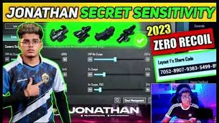Jonathan Secret sensitivity 😈😱#bgmi #pubgmobile @JONATHANGAMINGYT