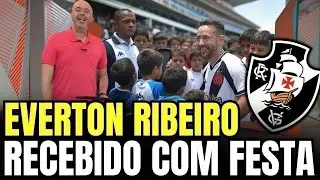 FESTA NA COLINA: EVERTON RIBEIRO RECEBIDO COMO ÍDOLO EM SÃO JANUÁRIO | notícias do Vasco