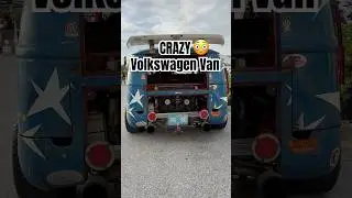 CRAZY VW Van😳#CarShow #Volkswagen #CarLifestyle