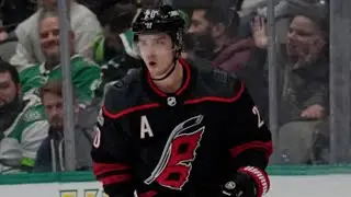 Sebastian Aho's 200th NHL goal arrives shorthanded in Dallas | January 25, 2023 | Hurricanes @ Stars