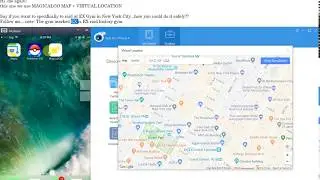 Using Magicalgo map To find EX raid in NYC