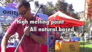 OnIt Pro SUP deck and Paddle Wax featuring Rob Rojas by: ONITPRO