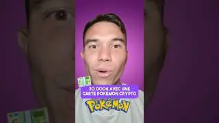 &euro;30,000 winnings with a crypto Pokemon card 😱💰