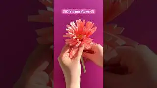 DIY paper flower🌸