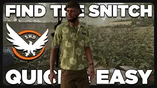 Snitch Spots ~ Quick Easy Spots to Find The Snitch | #TheDivision2 | PurePrime