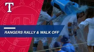 Trevino's walk-off hit wins it for Rangers
