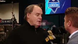 Pittsburgh Steelers GM Kevin Colbert Talks Team Needs, Ben Roethlisberger, Bud Dupree At NFL Combine