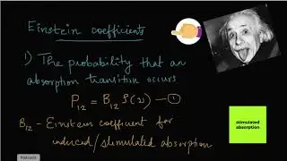 Einstein coefficients (laser)