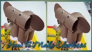How To Make Elephant With Paper || DIY Easy Paper Elephant