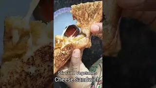 cheese Stir Fried Vegetables Sandwich🥪like,subscribe🥰#healthyeating#recipe#easynutrition#viral#food