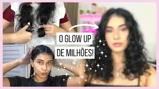 GLOW UP ✨ MUDANDO E CUIDANDO DO CABELO *ondulado 2BC* | Ana Moraes