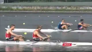 Rowing Men's Coxless Pairs  Final A World University Games Gwangju 2015