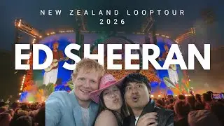 Ed sheeran Loop Tour Vlog New Zealand Wellington part 1