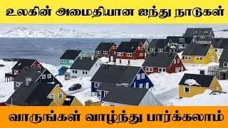 The five most peaceful countries in the world | Top 5 | Tamil Fact