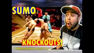 U.S. Soldier Reaction : The WEIGHT is OVER! Greatest Sumo Knockouts Ever! Greatest Sumo of All Time