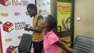 ARABA ATTAH VS KUAMI EUGENE DANCE BATTLE AT HAPPY FM