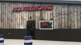 AKJ Fireworks Store Tour (White Cloud Michigan)
