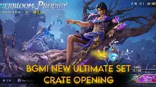 BGMI NEW ULTIMATE SET CRATE OPENING INew Gilt spin I Wither Bloom Prodigy set and Honey Badgerfunny😂