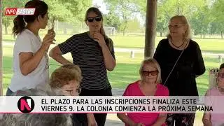 Sastre abrió la inscripción a la Colonia de Verano 2026 para personas mayores