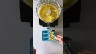 #shorts Simple Mango Frozen Yogurt 🥭