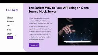 Faux API - Free mock API server with unlimited storage