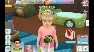 Day in The Life of a Toddler in The Sims Mobile