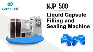 Automatic Liquid Capsule Filling and Sealing Machine NJP-500