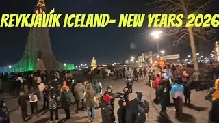 Reykjavík Iceland- New Years Fireworks 2026