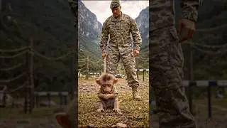 From Cute Monkey to Army Soldier 🇮🇳 | Never Give Up Inspirational Story#shorts_