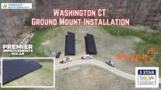69kW Solar Ground Mount in Washington, CT | SilFab 430W + Enphase Microinverters | Summer Savings!