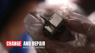 How to Change and Repair the Blade of a Cashew Cutting Machine in 4 MINUTES!