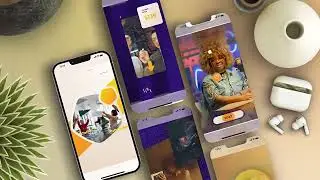E-Learning Instagram Posts Vertical Stories Promo Reels Yellow | After effects templates free