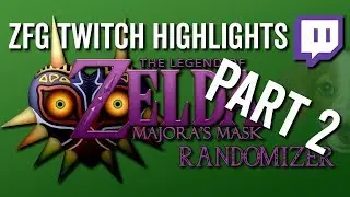 Majora's Mask Randomizer (Part 2) - ZFG Twitch Highlights