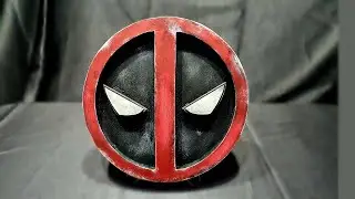 Making ' Deadpool ' Logo #deadpool #diorama