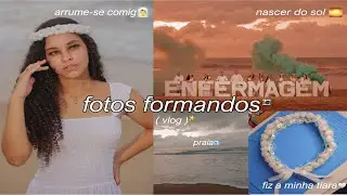 #vlog - Fotos formanda na praia + comprinhas e arrume-se comigo.